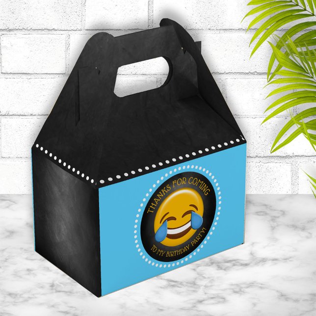 Caja Para Regalos Fiesta de cumpleaños de la Emoji Cuta (Subido por el creador)