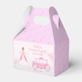 Caja Para Regalos Fiesta de cumpleaños de la princesa rosa Fantasy