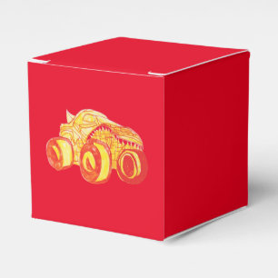 Caja Para Regalos Fiesta de cumpleaños de la rally Smile Monster Tru