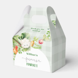 Caja Para Regalos Fiesta de cumpleaños de los agricultores que comer