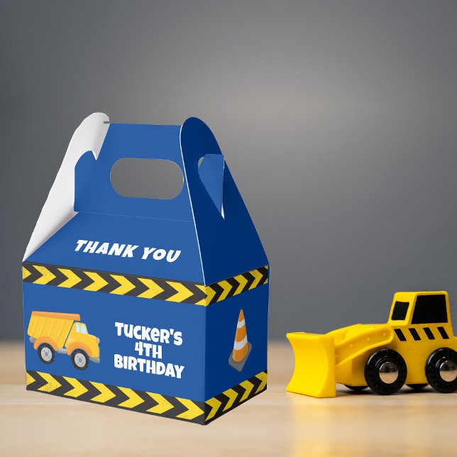 Caja Para Regalos Fiesta de cumpleaños de los chicos de la camioneta (Subido por el creador)