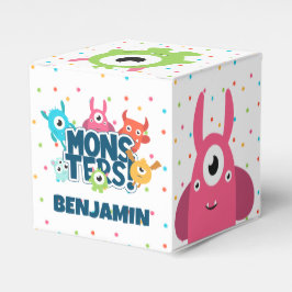Caja Para Regalos Fiesta de cumpleaños de Monster