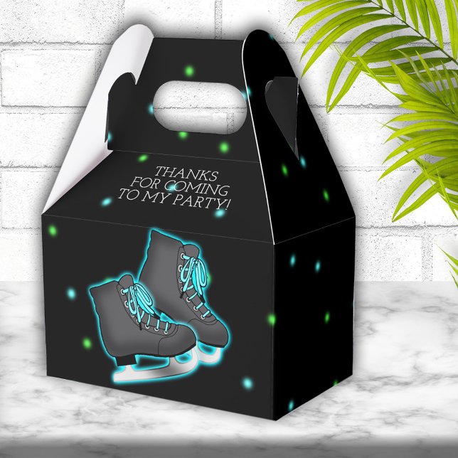 Caja Para Regalos Fiesta de cumpleaños de patinaje sobre hielo del n (Subido por el creador)