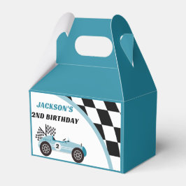 Caja Para Regalos Fiesta de cumpleaños de Race Car