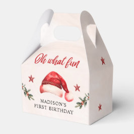 Caja Para Regalos Fiesta de cumpleaños de Santa Hat navidades