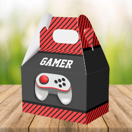 Caja Para Regalos Fiesta de Cumpleaños de Videojuegos Modernos