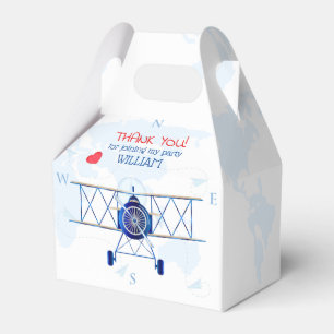Caja Para Regalos Fiesta de cumpleaños del Aviador de la Fuerza Aé