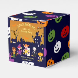 Caja Para Regalos Fiesta de cumpleaños del Chica de disfraces de Hal