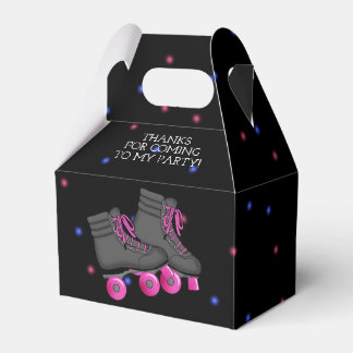 Caja Para Regalos Fiesta de cumpleaños del chica Roller Skate
