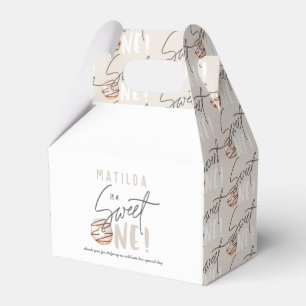 Caja Para Regalos Fiesta de cumpleaños del dulce uno del buñuelo 1