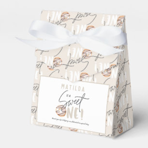 Caja Para Regalos Fiesta de cumpleaños del dulce uno del buñuelo 1