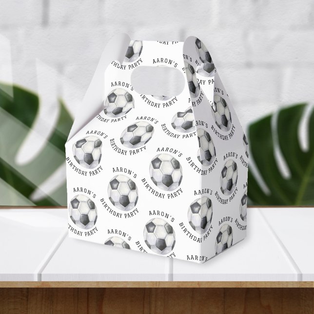 Caja Para Regalos Fiesta de cumpleaños del fútbol (Subido por el creador)