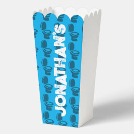 Caja Para Regalos Fiesta de Cumpleaños del Inodoro Skibidi