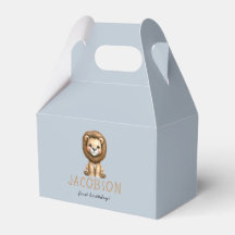 Fiesta de cumpleaños del niño de animales salvajes