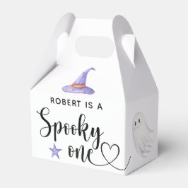 Caja Para Regalos Fiesta de cumpleaños del primer Halloween del Espe