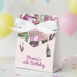 Caja Para Regalos Fiesta de cumpleaños del spa de belleza