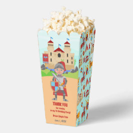 Caja Para Regalos Fiesta de cumpleaños del Torneo de los Caballeros 