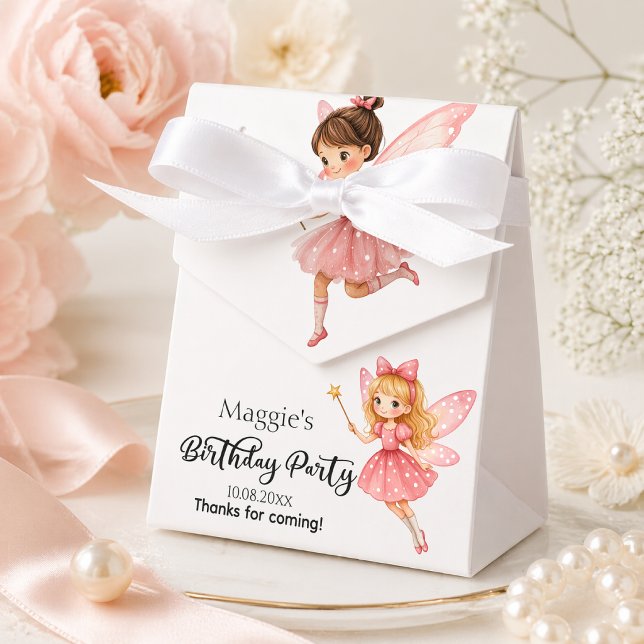 Caja Para Regalos Fiesta de Cumpleaños Encantador Bosque de Hadas Ro (Subido por el creador)