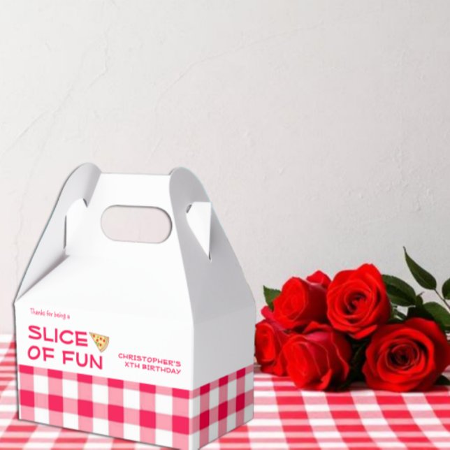 Caja Para Regalos Fiesta de Cumpleaños Infantil Pizza (Subido por el creador)