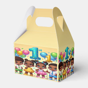 Caja Para Regalos Fiesta de cumpleaños número uno de las Estrellitas