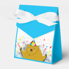 Caja Para Regalos Fiesta de cumpleaños por el Día de la Marmota