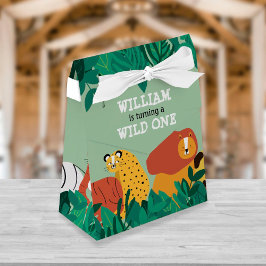 Caja Para Regalos Fiesta de Cumpleaños Salvaje Safari en la Jungla