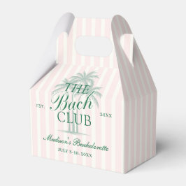 Caja Para Regalos Fiesta de Despedida de Soltera del Club de Bach en