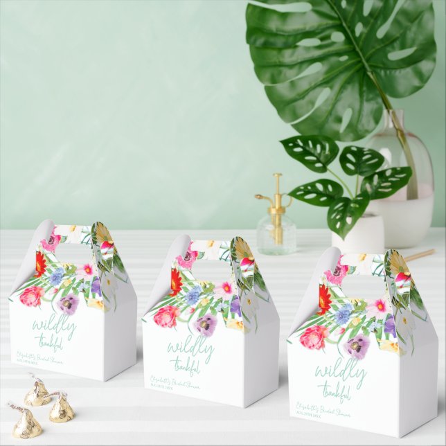 Caja Para Regalos Fiesta de Despedida de Soltera Enamorada Perdidame (Múltiple)