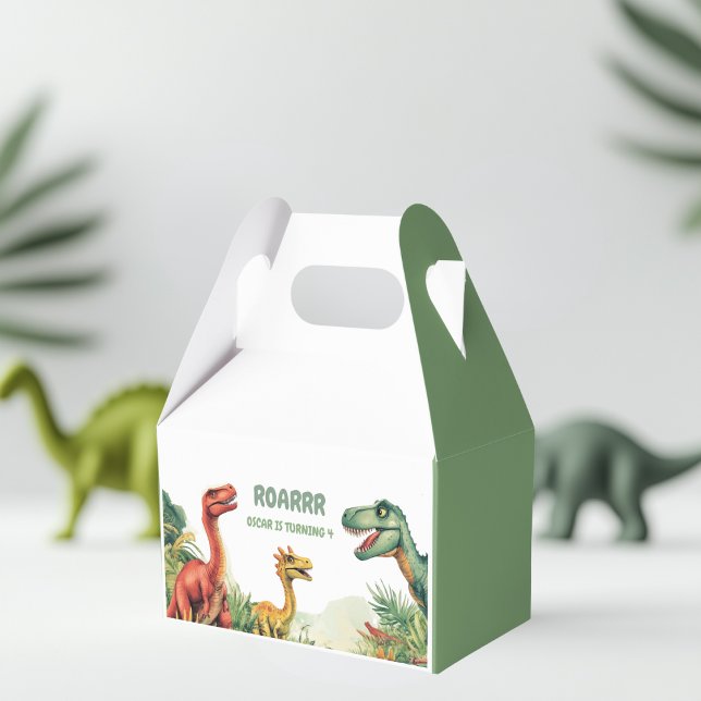 Caja Para Regalos Fiesta de dinosaurios de buen tiempo (Subido por el creador)