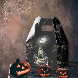 Caja Para Regalos Fiesta de disfraces de Halloween para brujas gótic