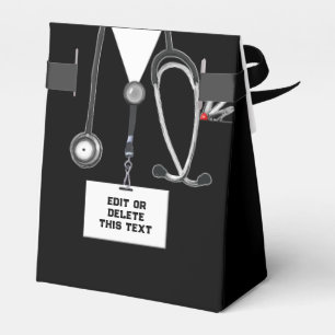 Caja Para Regalos Fiesta de Doctor