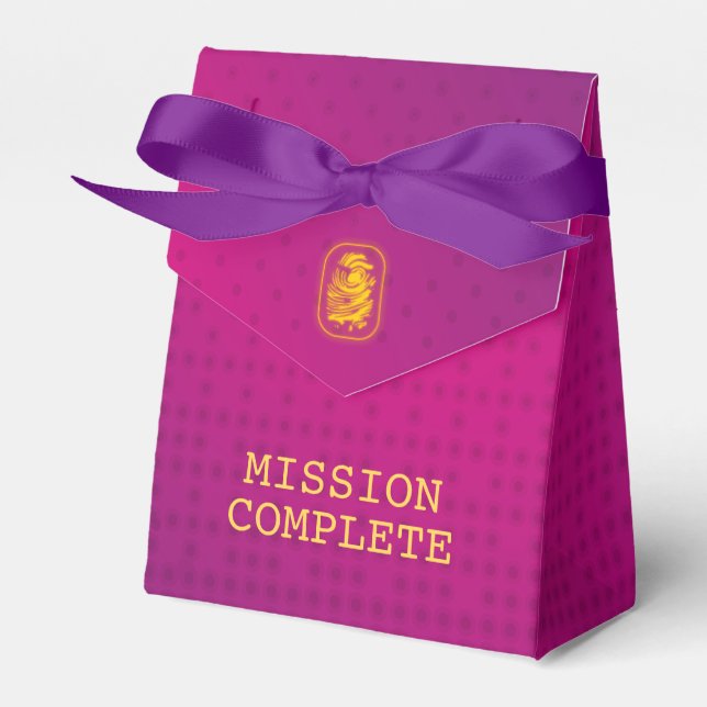 Caja Para Regalos FIESTA de espionaje completo de la misión (Front Side)