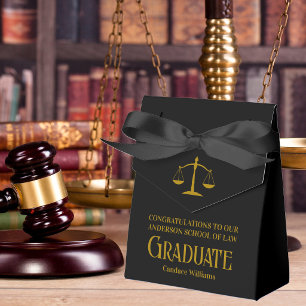 Caja Para Regalos Fiesta de Graduación de la Facultad de Derecho de 