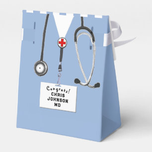 Caja Para Regalos Fiesta de Graduación de Médico