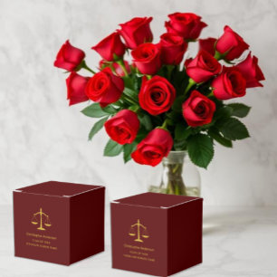 Caja Para Regalos Fiesta de graduación de profesional jurídico