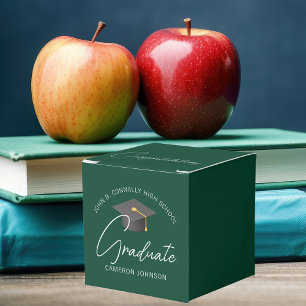 Caja Para Regalos Fiesta de graduación moderna personalizable de col