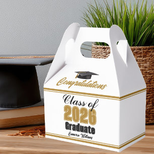 Caja Para Regalos Fiesta de Graduación Personalizada de la Clase de 