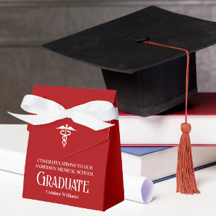 Caja Para Regalos Fiesta de Graduación Personalizada de la Facultad
