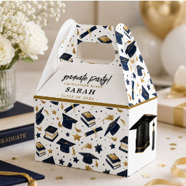 Caja Para Regalos Fiesta de Graduación Simple Moderna