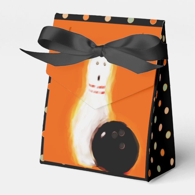Caja Para Regalos Fiesta de Halloween (Front Side)