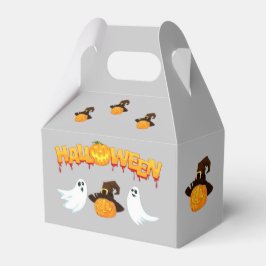 Caja Para Regalos Fiesta de Halloween