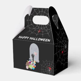 Caja Para Regalos Fiesta de Halloween de dulces mortales