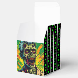 Caja Para Regalos Fiesta de Halloween de Zombies Espeluznantes