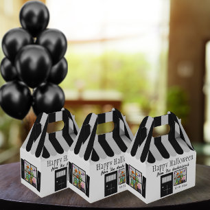 Caja Para Regalos Fiesta de Halloween en Casa Embrujada