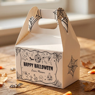 Caja Para Regalos Fiesta de Halloween Espeluznante Espeluznante Groo