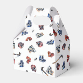 Caja Para Regalos Fiesta de hockey sobre hielo favorece el hockey so