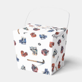 Caja Para Regalos Fiesta de hockey sobre hielo favorece el hockey so