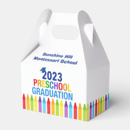 Caja Para Regalos fiesta de la Escuela Preescolar Personalizado de G