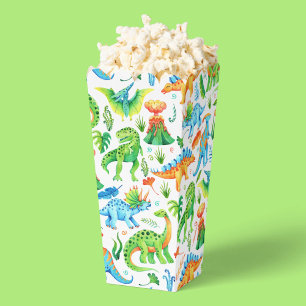 Caja Para Regalos Fiesta de los dinosaurios del cumpleaños del niño
