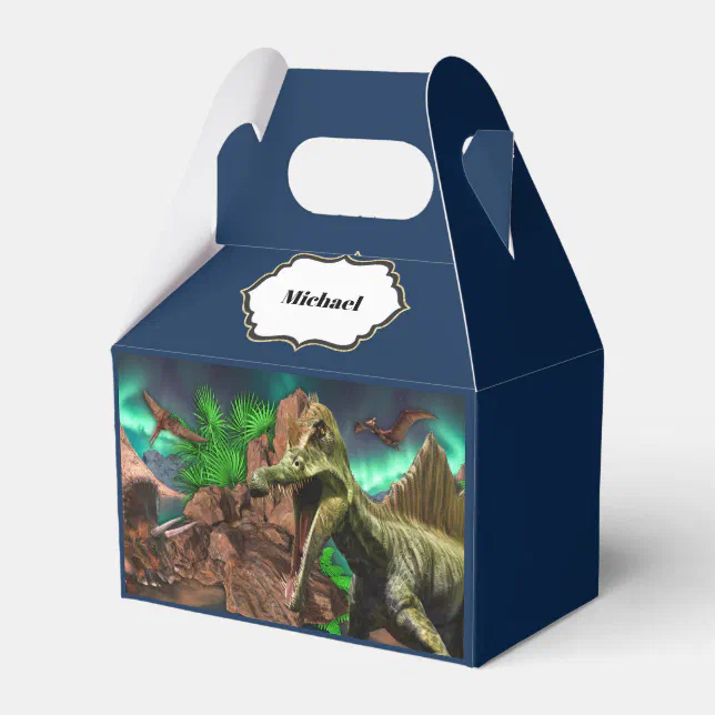 Caja Para Regalos Fiesta de los ninos de la isla de los dinosaurios Zazzle.es